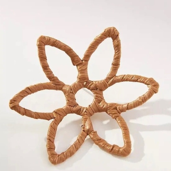 Open Flower Earrings | Anthropologie - Picture 2 of 3